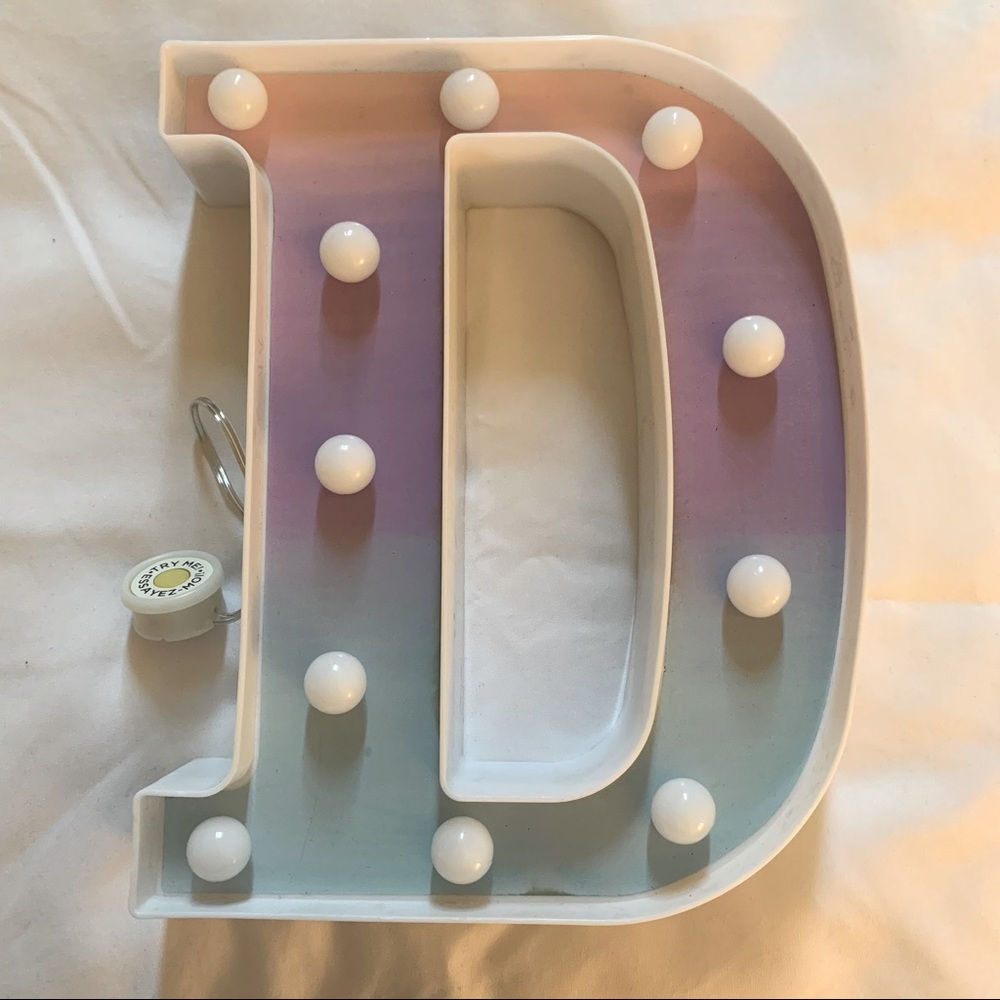 LED letter